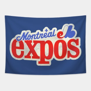 Defunct Montreal Expos Baseball Team Tapestry