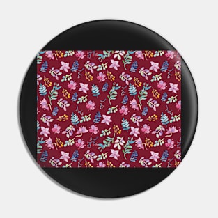 Illustration Pattern Of Flowers Pin