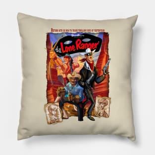 Animated Western Movie Pillow