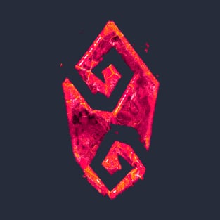 World Stone Rune - flame T-Shirt