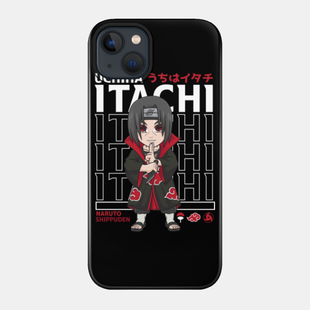 Chibi Konoha’s Forgotten Hero - Uchiha Itachi Akatsuki - Phone Case