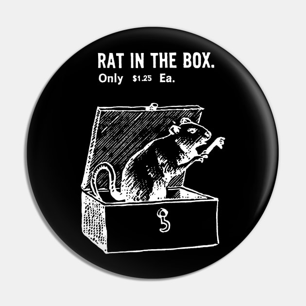 Rat In The Box Pin by kthorjensen