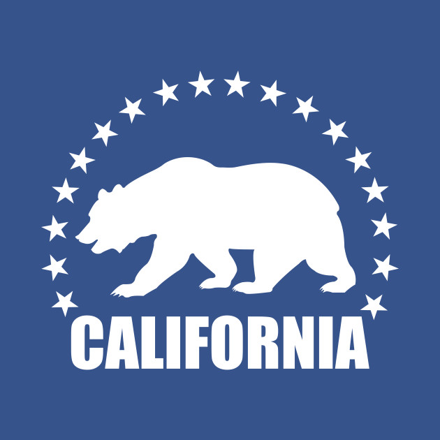 Discover California Bear USA - California - T-Shirt