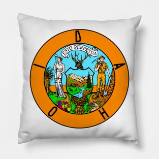 Idaho Flag Decal Pillow