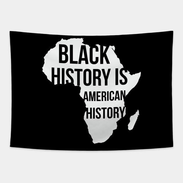 Black History Is American History, Black History Month, Black Lives Matter, African American History Tapestry by UrbanLifeApparel