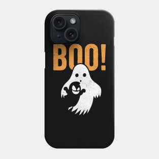 Retro Halloween Ghosts: Boo! Phone Case