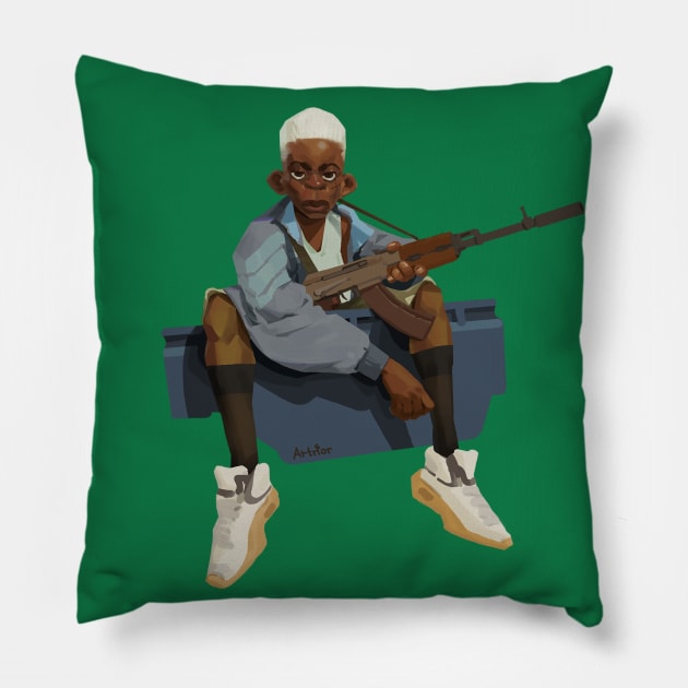 Gangster Pillow by Artrior