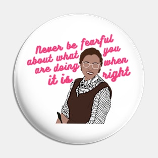 Rosa Parks quote Pin