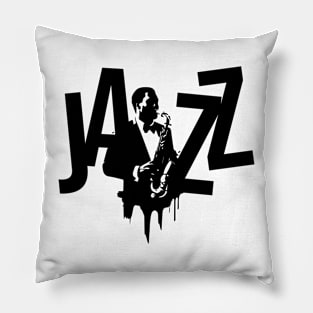 jazz logo Pillow