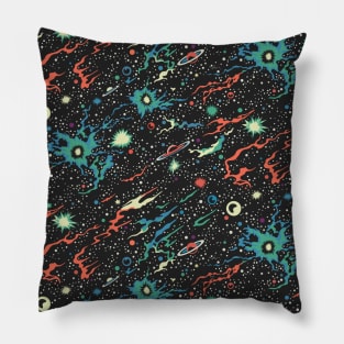 Racing through the universe Pillow