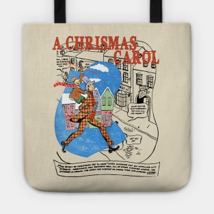 A Classic Christmas Carol Comic Design Tote