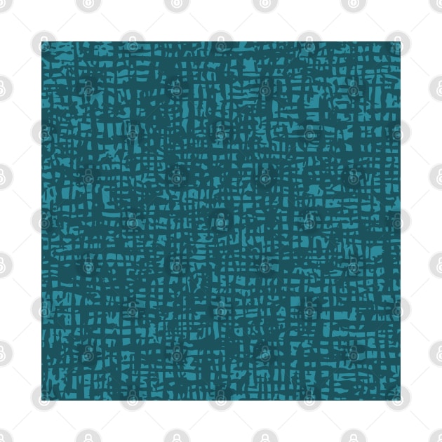 Fibre Mesh Pattern (Teal Green) by John Uttley