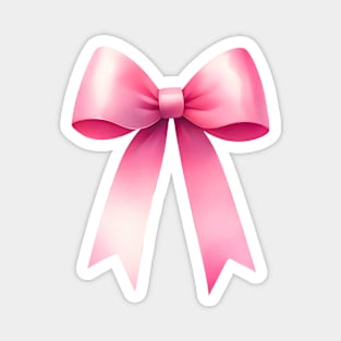 Coquette ribbon bow Magnet