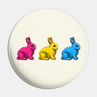 Pan Bunnies Pin