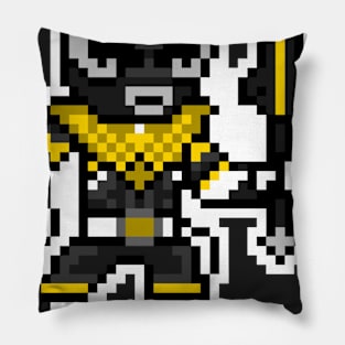 Black Dragon Pixel Pillow