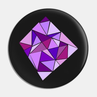 Purple Shards Pin