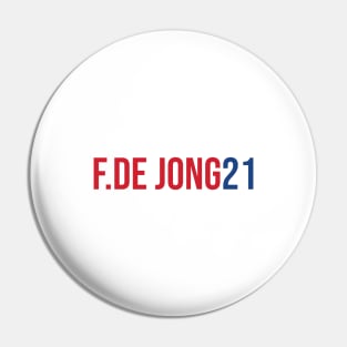 F.De Jong 21 - 22/23 Season Pin