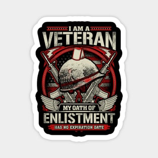 Veteran Oath Shirts Magnet