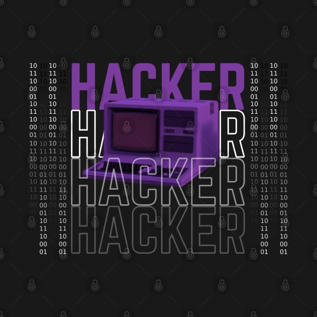 Hacker Old Computer by ovistract