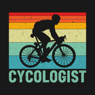 Funny Cycologist Biking Psychology Cycling T-Shirt