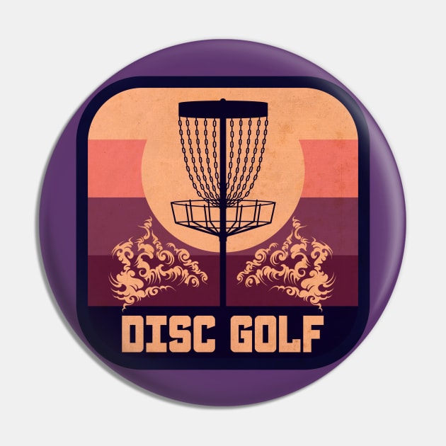 Disc Golf Zone Sign Pin by CTShirts