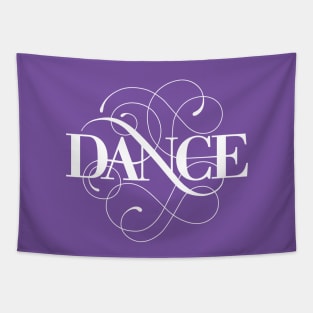 Dance Flourish - dance and ballet lover Tapestry