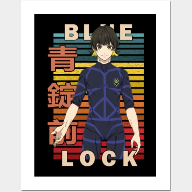 bachira meguru blue lock Art Board Print by AMercurius