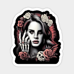 Gothic Lana Del Rey Magnet