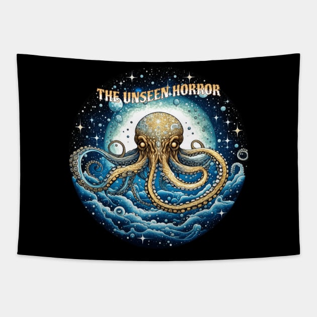 The Celestial Kraken Tapestry by shipwrecked2020