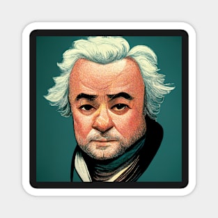 John Adams | Comics style Magnet