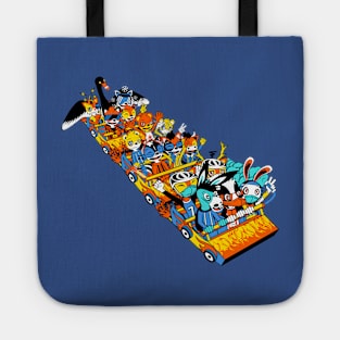 Animal Roller Coaster Tote