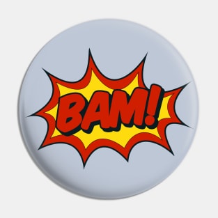 Bam! Comic Effect Pin