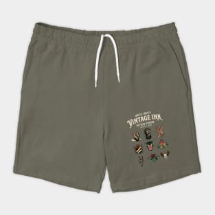 Uncle Jack's Vintage Ink Tattoo Studio Design Shorts