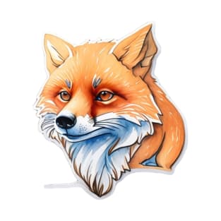 Fox Watercolor T-Shirt