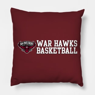 War Hawks Basketball McMurry Pillow