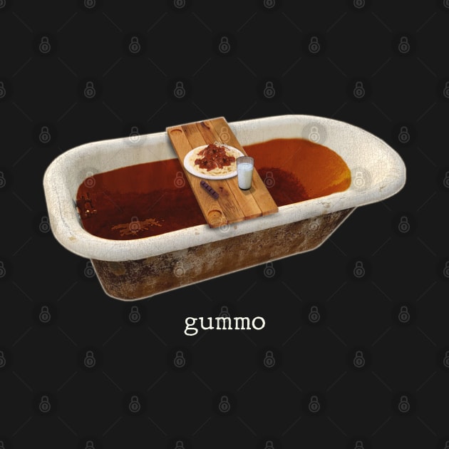 Gummo Pasta Bath by darklordpug