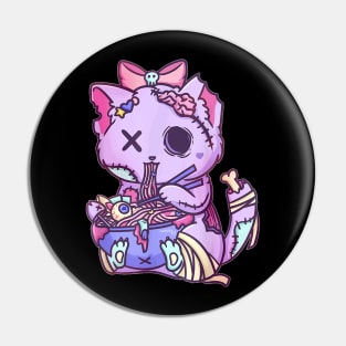 Cat Ra Bowl Pastel Goth Nu Goth Anime Otaku Japanese Pin