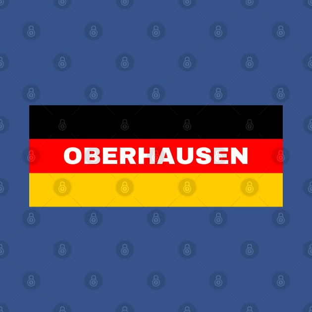 Oberhausen City in German Flag by aybe7elf