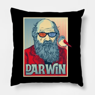 Charles darwin day celebration Pillow