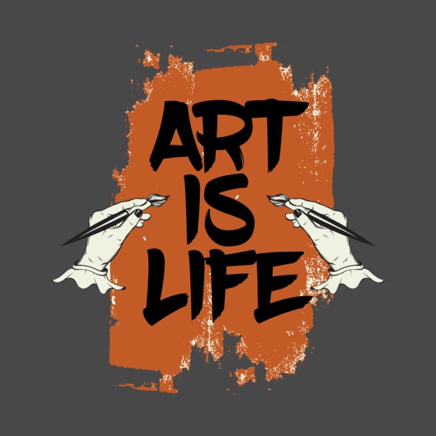 Art is life by FunnyHedgehog