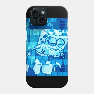 Ight Imma Head Out (Blue) Phone Case