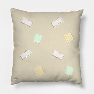 Minimalist Book Pattern Pillow