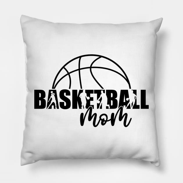 Basketball Mom Shirt Pillow by SeleART