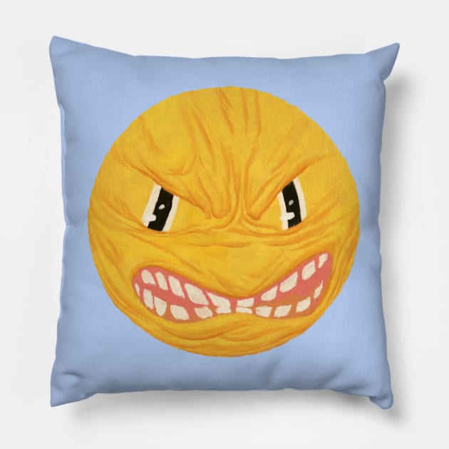 Angry emoji pillow discount