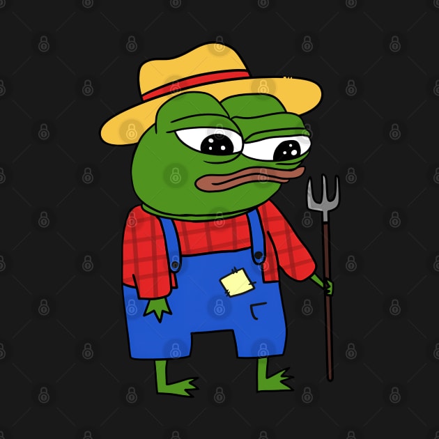 Farmer Pepe Strawhat Apu by Lean Mean Meme Machine