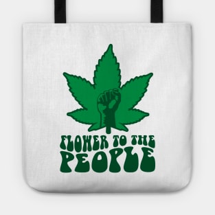 Flower to the people Tote