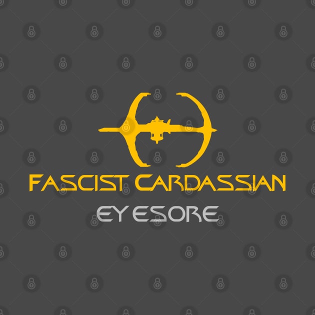 Fascist Cardassian Eyesore by Kapow_Studios