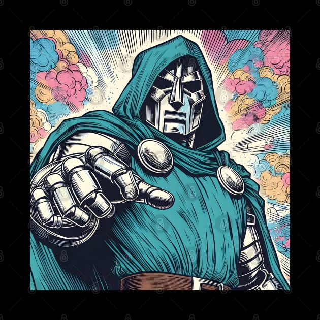Conquer with Style: Dr. Doom-Inspired Art and Legendary Supervillain Designs Await! by insaneLEDP