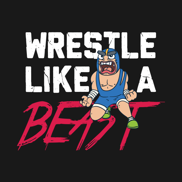 Funny Wrestling Shirts I kayfabe wrestle gift by biNutz