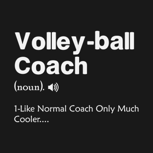 volleyball Coach definition Difined T-Shirt